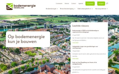 Nieuw platform Bodemenergie Nederland – van strategie tot uitvoering